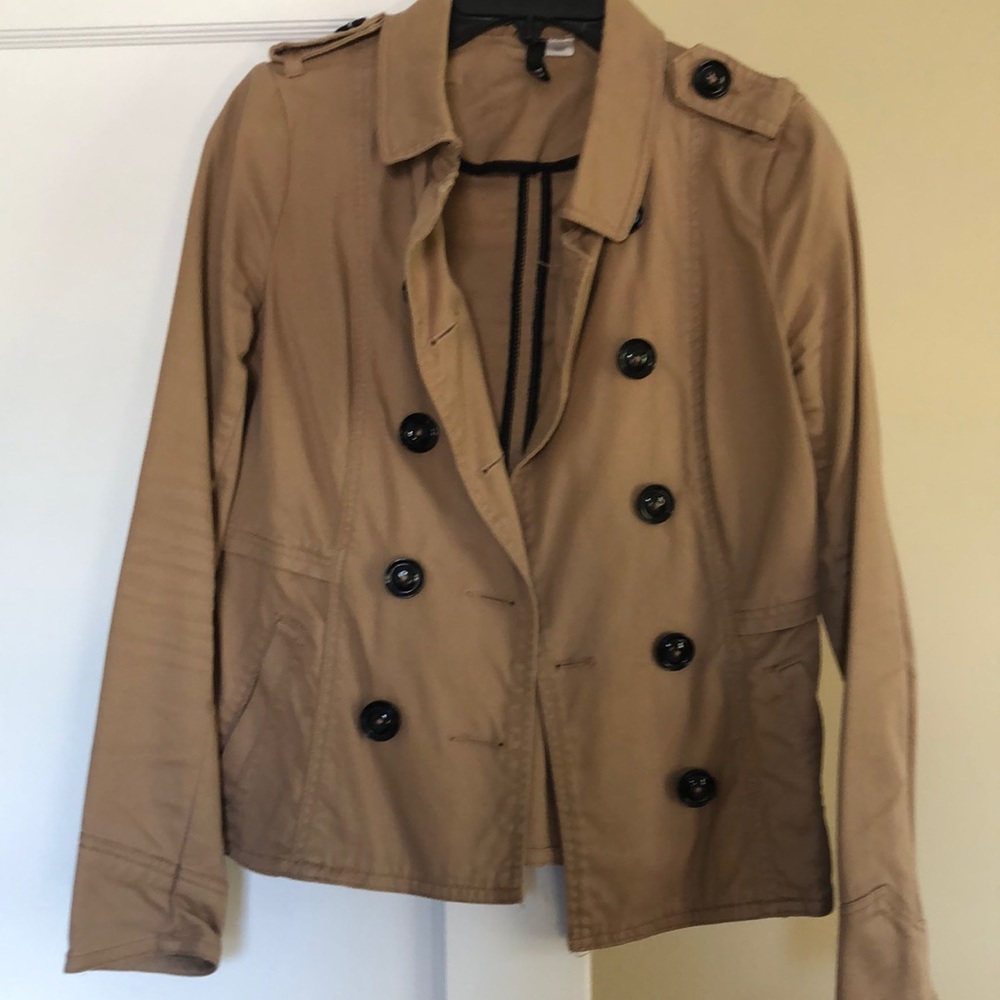 H&M canvas tan jacket